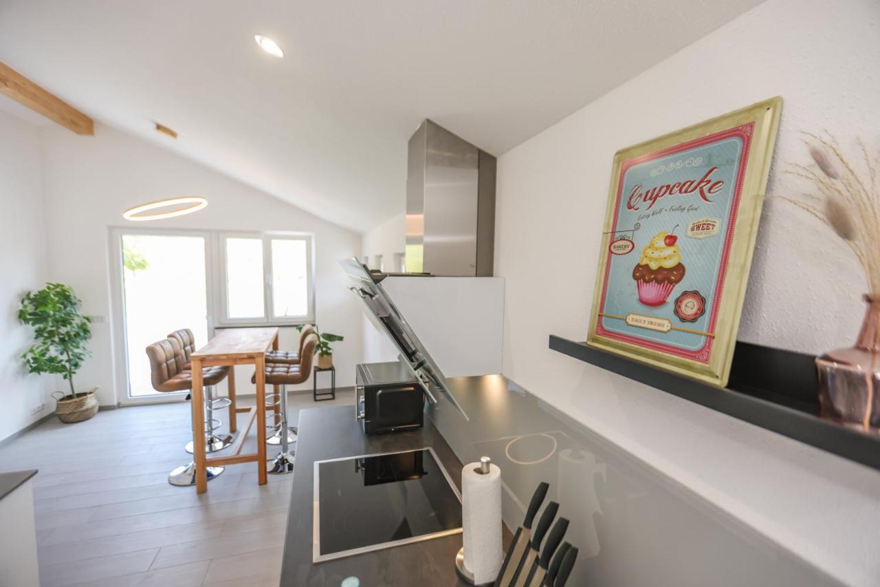 Penthouse-Wohnung I 100 Qm I Blick Auf Die Weinreben I Nespresso I Emma Matratzen Auggen Extérieur photo